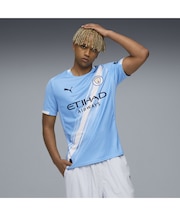 メンズ 2025-26 マンチェスター シティFC ホーム レプリカ 半袖 ユニフォーム MCFC Home Jersey Replica