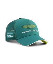 ユニセックス PUMA x アストン マーティン アラムコ F1 チーム レプリカ ストロール BB キャップ AMF1 RP STROLL Trucker C