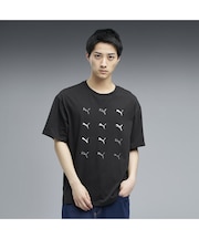 メンズ ESS エレベーテッド クール スケッチ キャット 半袖 Tシャツ ESS ELEVATED CL SKCH CAT TEE