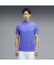 メンズ ゴルフシャドウキャット ジク モックネック 半袖 シャツ ZIKU MOCKNECK S/S