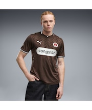 メンズ 2026-27 FC ザンクトパウリ ホーム レプリカ 半袖 ユニフォーム FCSP Home Jersey Replica