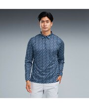 メンズ ゴルフ FOG グラフィック 長袖 ポロシャツ GRAPHIC POLO L/S