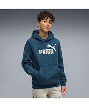 ボーイズ ESS 2 カラー NO.1 ロゴ フーディ 裏起毛 120-160cm ESS 2 COLOR Logo Hoodie FL