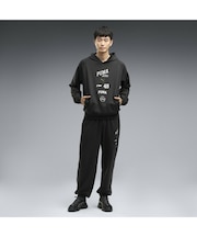 メンズ ESS エレベーテッド ミックス ロゴ パンツ 裏起毛 ESS ELEVATED MIX LOGO PANTS