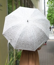 ダマスク柄晴雨兼用ショート傘