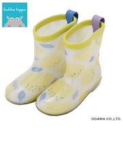 kukkahippo レインブーツ S(15cm) レモン