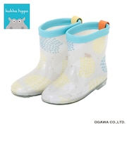 kukkahippo レインブーツ S(15cm) ハリネズミ