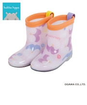 kukkahippo レインブーツ S(15cm) スミレ