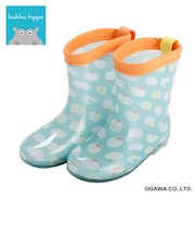 kukkahippo レインブーツ L(19cm) リンゴ