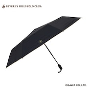 BHPC 紳士60cm 晴雨兼用自動開閉傘/無地ブラック