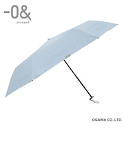 ゼロボーダー 晴雨兼用日傘 軽量折りたたみ 50㎝ レイクブルー
