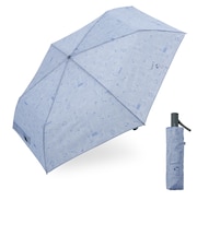 折りたたみ傘 LDE 55cm 自動開閉 安全飛び出し防止機能付き メンズ レディース ユニセックス ジョー・クール/ブルーグレー 85749