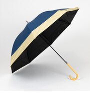 長傘 晴雨兼用 日傘 ジャンプ式 UVカット率99.9%以上 遮光率100% 遮熱 耐風 レディース バイカラー 大きいサイズ Cynthia シンシア 60cm 54608 54610 54611 54612 54613 54614 54615 54705 54706 54709 54743 54745