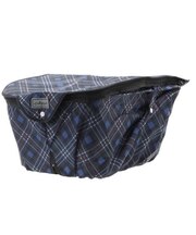 【当商品送料無料】カゴカバー 自転車 おしゃれ 通販 2段式 後カゴカバー 二段式 自転車カゴ 後かご はっ水 撥水加工 ひったくり防止 防犯