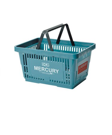 【当商品送料無料】マーキュリー 雑貨 通販 買い物かご 買い物カゴ かご バスケット 大きい MERCURY ショッピングバスケット レジカゴ