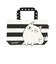 【当商品送料無料】ミニトートバッグ キャンバス 通販 猫 猫3兄弟 小さめ ミニ 小 かわいい 布 レディース ランチバッグ 猫三兄弟 ネコ ねこ