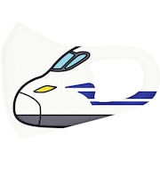 【当商品送料無料】新幹線 マスク 2枚入り 通販 子供 冷感 マス鉄 接触冷感 DrYELLOW n700s はやぶさ こまち かがやき