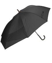 【当商品送料無料】傘 メンズ 大きい 通販 伸びる傘 60cm 大きめ 紳士傘 FRP グラスファイバー骨 シンプル 雨傘 おしゃれ ブラック