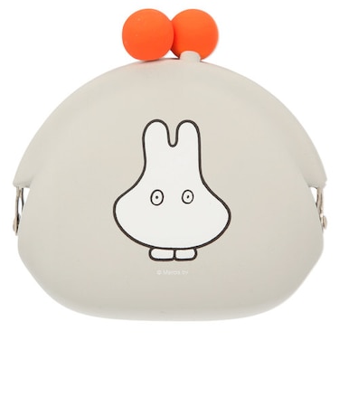 【当商品送料無料】POCHI シリコン 通販 がま口 ポチ コイン ケース キャラクター ミッフィー miffy フェイス おばけごっこ かわいい
