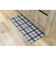 【当商品送料無料】キッチンマット 拭ける 45×120 通販 おしゃれ pvc 120cm 台所マット 台所用品 チェック 猫 ねこ スターライト
