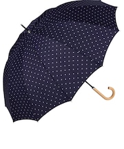 【当商品送料無料】because ビコーズ 雨傘 レディース 長傘 通販 メンズ 12本骨 12フレーム 親骨 63cm ボーダー UVカット