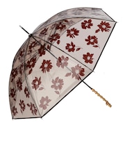 【当商品送料無料】because ビコーズ ビニール傘 通販 長傘 雨傘 傘 アンブレラ 透明 クリア レディース メンズ 男女兼用 ユニセックス