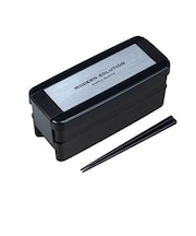 【当商品送料無料】お弁当箱 2段 女性用 通販 ランチボックス 二段弁当箱 弁当箱 お箸付き おべんとうばこ パッキン一体型 食洗機対応 透明ふた