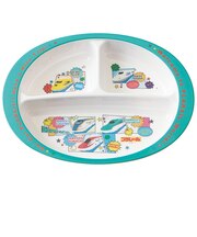 【当商品送料無料】キッズ キャラクター ランチプレート 通販 赤ちゃん 食器 皿 お皿 仕切り皿 すくいやすい 割れにくい 深め 軽い SKATER