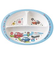 【当商品送料無料】キッズ キャラクター ランチプレート 通販 赤ちゃん 食器 皿 お皿 仕切り皿 すくいやすい 割れにくい 深め 軽い SKATER