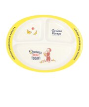 【当商品送料無料】キッズ キャラクター ランチプレート 通販 赤ちゃん 食器 皿 お皿 仕切り皿 すくいやすい 割れにくい 深め 軽い SKATER