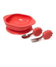 【当商品送料無料】マーカス&マーカス トドラーミールタイムセット 通販 ベビー食器セット ひっくり返らない ベビー食器 ベビー 食器セット シリコン