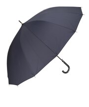 【当商品送料無料】長傘 メンズ 耐風傘 16本骨 通販 雨傘 ジャンプ ジャンプ式 ワンタッチ ワンタッチ傘 紳士傘 傘 アンブレラ 耐風