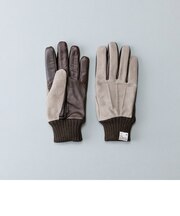 【当商品送料無料】クロダ 手袋 メンズ 通販 グローブ 手ぶくろ ピッグスエード ラムコンビ カフスグローブ レザー 革 防寒 通勤 通学 男性用