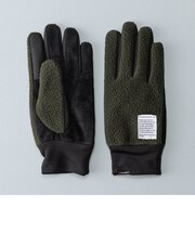 【当商品送料無料】クロダ 手袋 メンズ 通販 グローブ 手ぶくろ POLARTEC ThermalPro 防寒 レザー 革 ピッグスエード コンビ