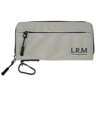 【当商品送料無料】lrm 財布 CMK23-0963 通販 長財布 さいふ ロングウォレット ラウンドファスナー カラビナ付き メンズ シンプル