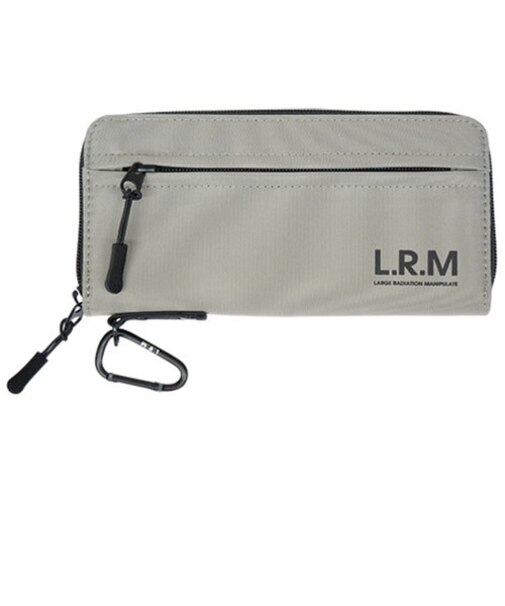 【当商品送料無料】lrm 財布 CMK23-0963 通販 長財布 さいふ ロングウォレット ラウンドファスナー カラビナ付き メンズ シンプル