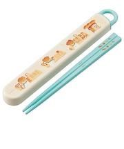 【当商品送料無料】お箸セット 子供 キャラクター 通販 箸入れ 箸 セット 保育園 SKATER ABS2AMAG スケーター 箸ケース スライド