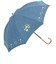 【当商品送料無料】because ビコーズ 晴雨兼用 長傘 刺繍 通販 雨傘 日傘 晴雨兼用傘 傘 かさ カサ 婦人傘 紫外線遮蔽 UV対策