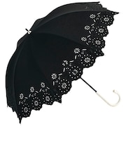 【当商品送料無料】ビコーズ 日傘 長傘 通販 because 傘 B-943580 レディース おしゃれ UVカット 90%以上 手開き 手動