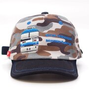【当商品送料無料】キャップ キッズ 男の子 通販 帽子 ぼうし バリ鉄CAP 52~56cm 取り外せるシェード サイズ調整ベルト 車両デザイン