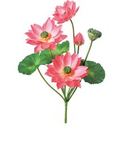 【当商品送料無料】蓮 花 造花 通販 蓮の花 はすの花 アーティフィシャルフラワー アーティフィシャルグリーン アートフラワー フェイクフラワー