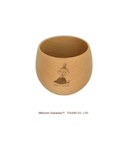 【当商品送料無料】ムーミン 食器 通販 木製 コップ カップ ラウンドコップ 北欧 MOOMIN 木製食器 キャラクター おしゃれ かわいい 天然木