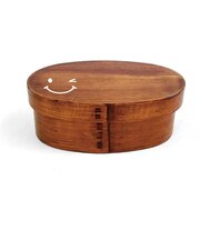 【当商品送料無料】弁当箱 曲げわっぱ M 通販 曲げわっぱ弁当箱 約 600ml まげわっぱ お弁当箱 Design わっぱ ランチボックス