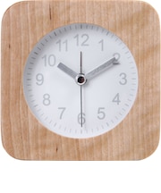 【当商品送料無料】TABLE CLOCK 置時計 ウッド 目覚まし時計 通販 置き時計 アラームクロック アラーム 天然木 目覚まし 木製 時計