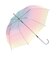 【当商品送料無料】ビニール傘 60cm ジャンプ傘 通販 長傘 雨傘 傘 カサ かさ ジャンプ グラデーション 大きめ ミルキートーン アンブレラ