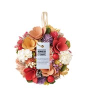 【当商品送料無料】ナチュラル リース Sサイズ 玄関 S 通販 造花 フラワーギフト 飾り フェイクフラワー アートフラワー アートフラワーリース