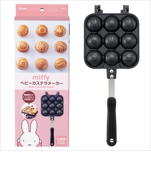 【当商品送料無料】ベビーカステラメーカー カステラ 通販 ベビーカステラ 焼き器 たこ焼き 直火 たこ焼き器 キャラクター グッズ スケーター