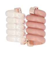 【当商品送料無料】コイルアップ かわいい 通販 FLOWERING フラワーリング ミニコイルアップ コイルポニー ヘアアクセサリー ヘアゴム