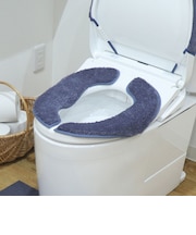【当該商品送料無料】便座マット 通販 便座クッション 便座カバー 便座シート トイレカバー 取り付け簡単 洗浄暖房型 O型 U型 ふんわリッチ