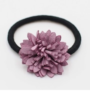 【当該商品送料無料】ヘアゴム キッズ おしゃれ 通販 お花 フラワー 48202102 ベラお花モチーフヘアゴム 小さめ 女の子 大人っぽい 卒園式